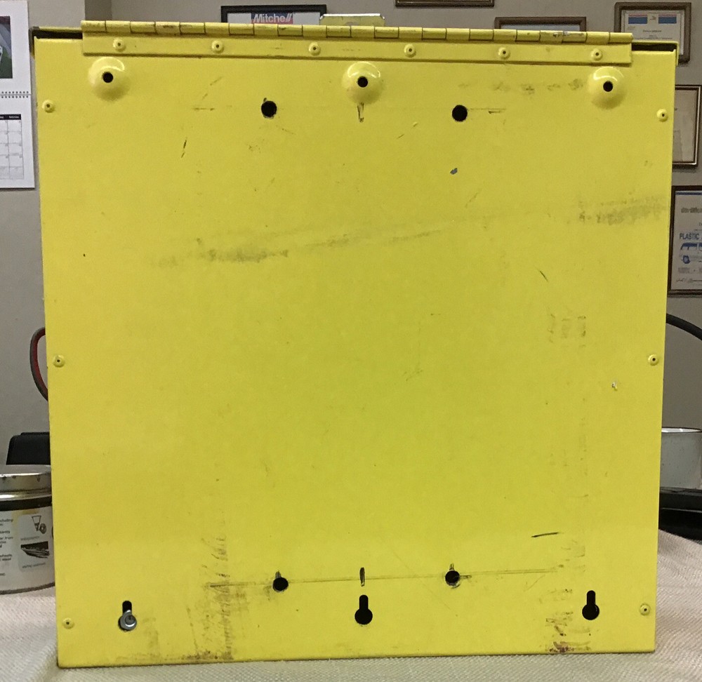 Heavy Duty Life Safety Document Box Used S3