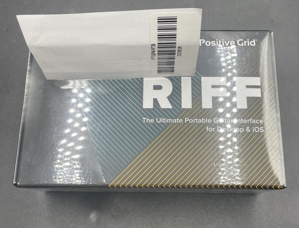 Positive Grid RIFF - Guitar Interface (BLACK)