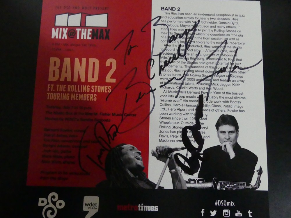 Rolling Stones Band Members (Signed)