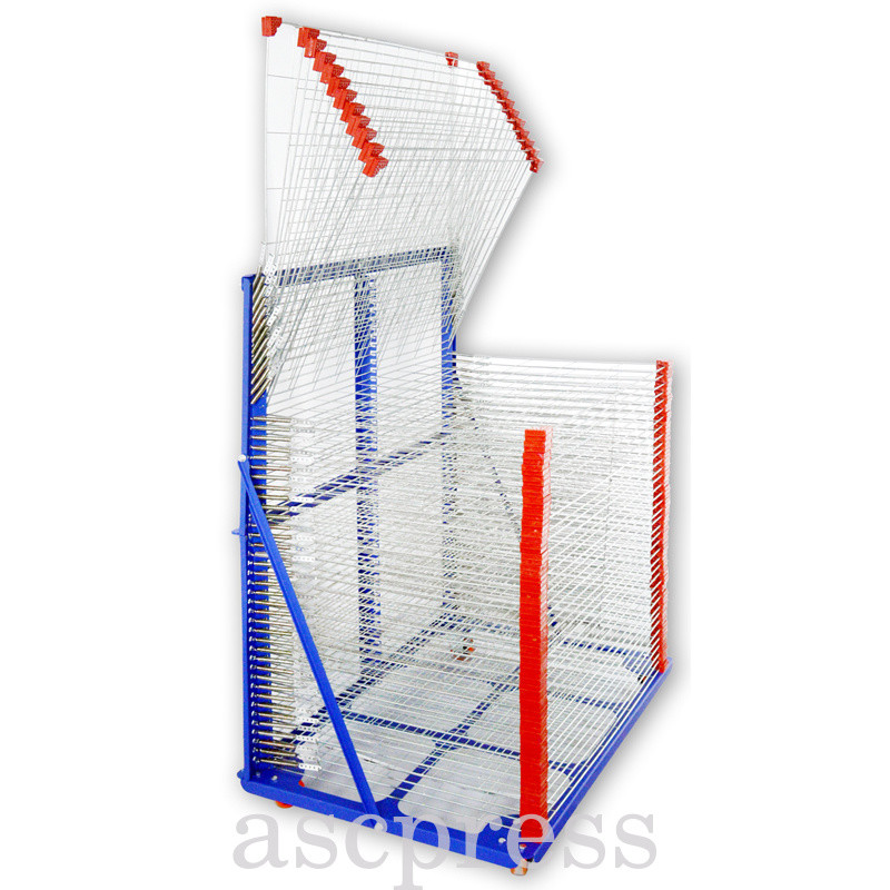 Screen Printing Drying Rack 50 Layers Ink Curing Shelf Movable Tool Multi-layer