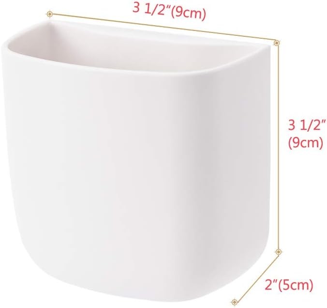 2 Pack Wall Mounted Remote Control Holder with Adhesive