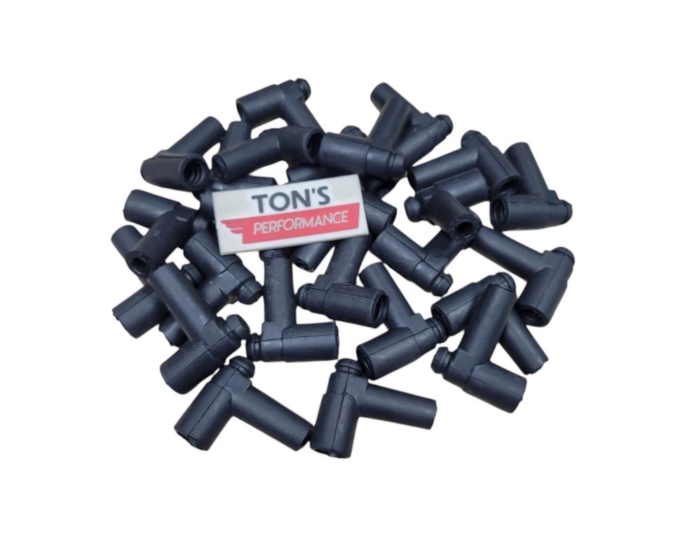 Bulk 25 pack 90 Degree HEI style Distributor boot end with Nipple / Spark Plug