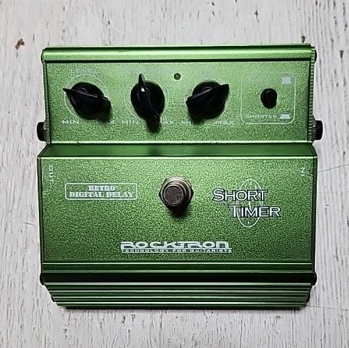 Rocktron Short Timer Compressor Retor Digital Delay Guitar Effect Pedal 9 Works