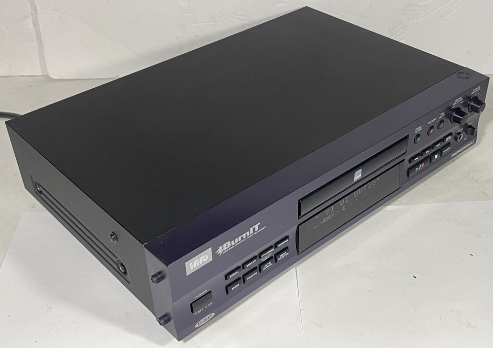 HHB BurnIT CDR-830 Professional Compact Disc CD Recorder W/ Remote & Manual