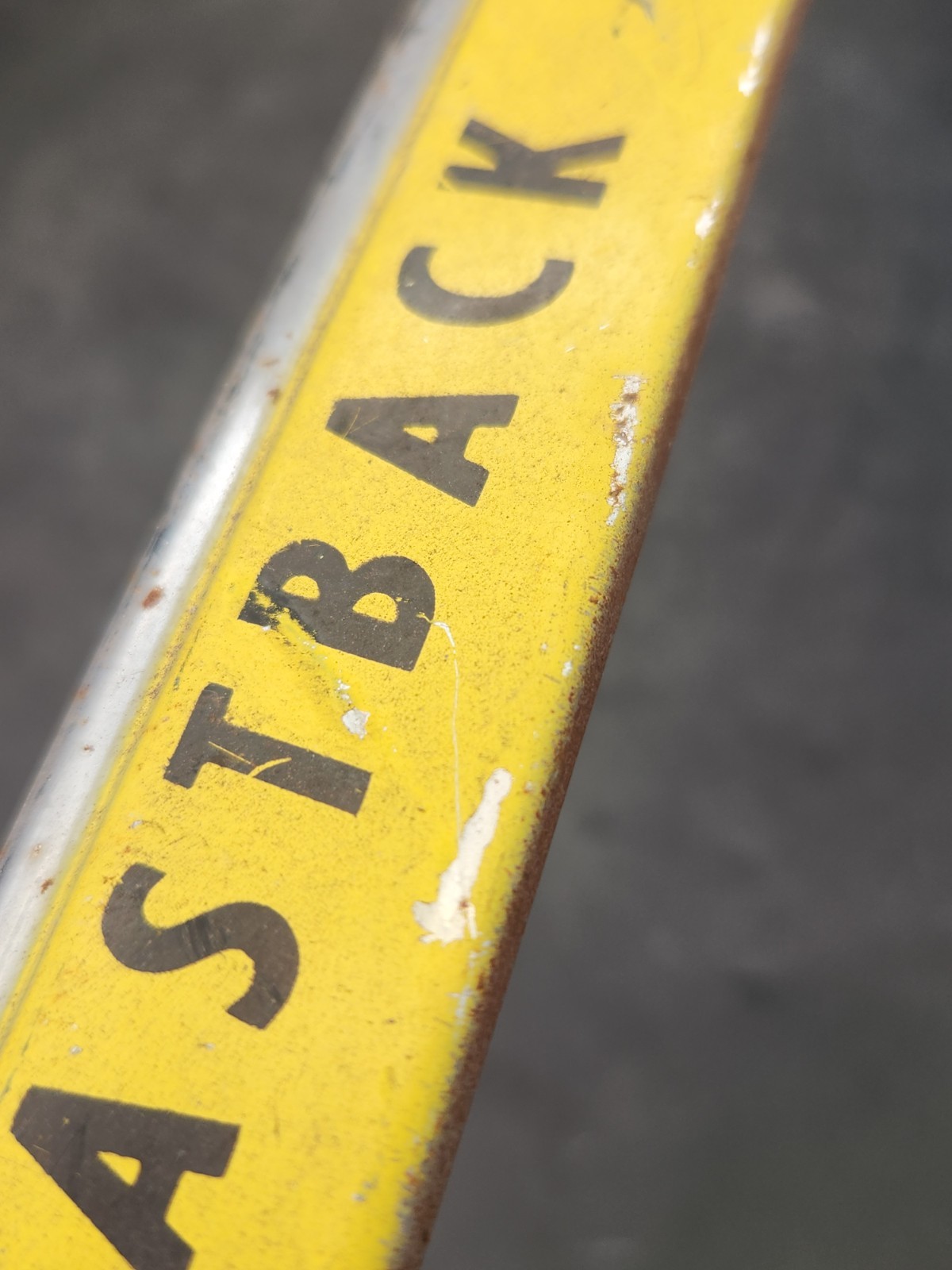 Schwinn Yellow Fastback Stingray Original Paint Chain Guard 5 speed Vintage