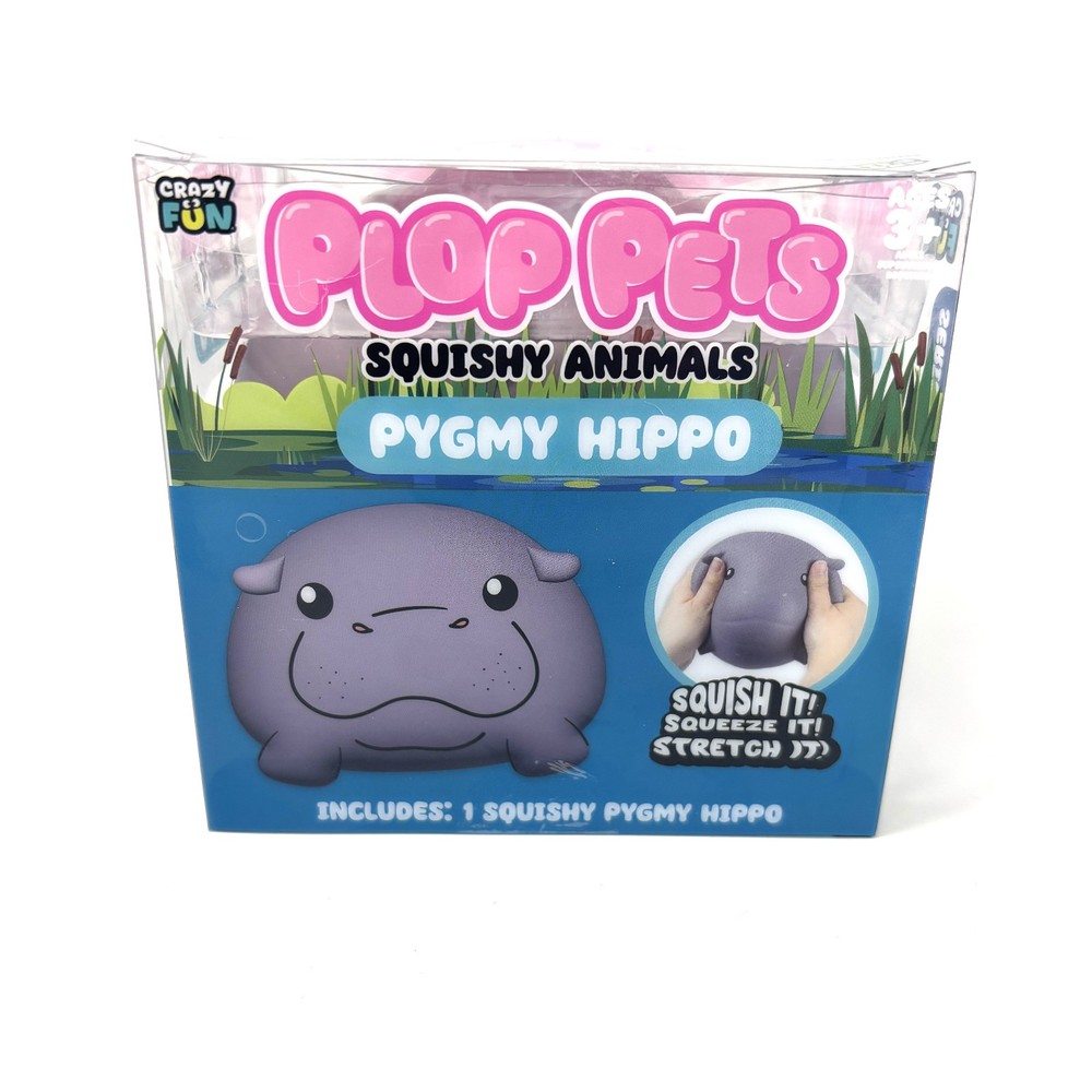 Crazy Fun - Plop Pets Squishy Hippo