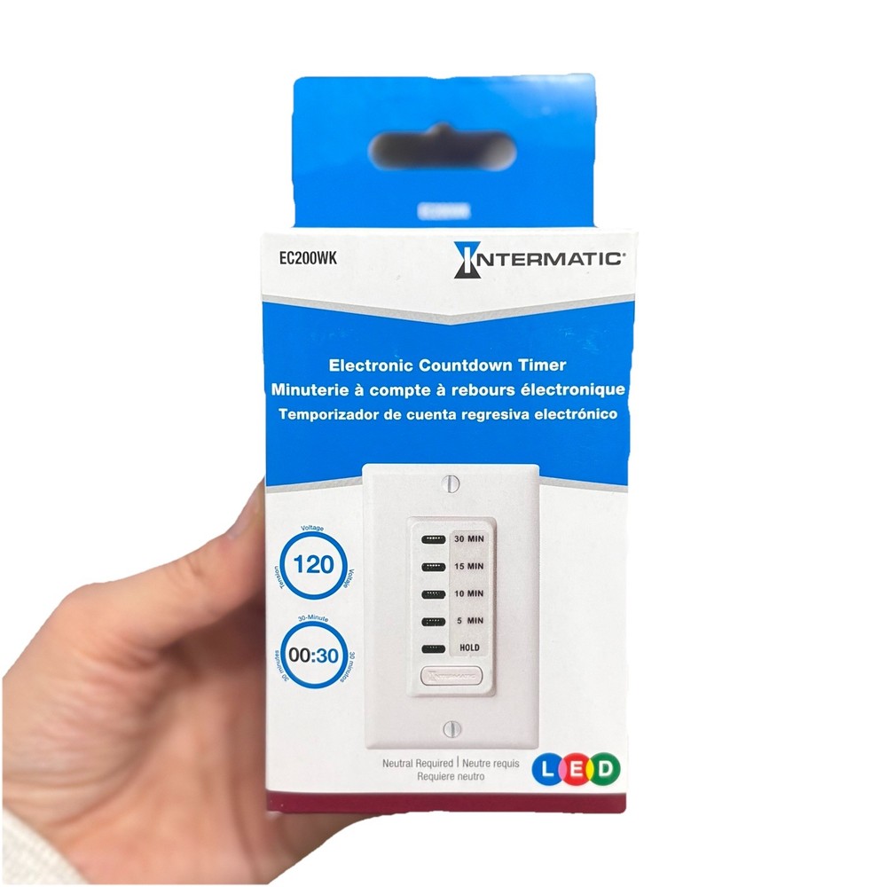 Intermatic Electronic Countdown Timer (30 minute) EC200WK