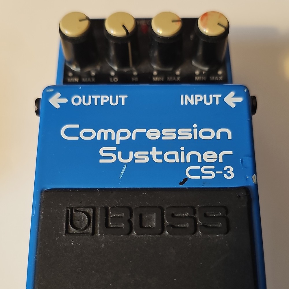 Boss CS-3 Compression Sustainer Works As It Should Used