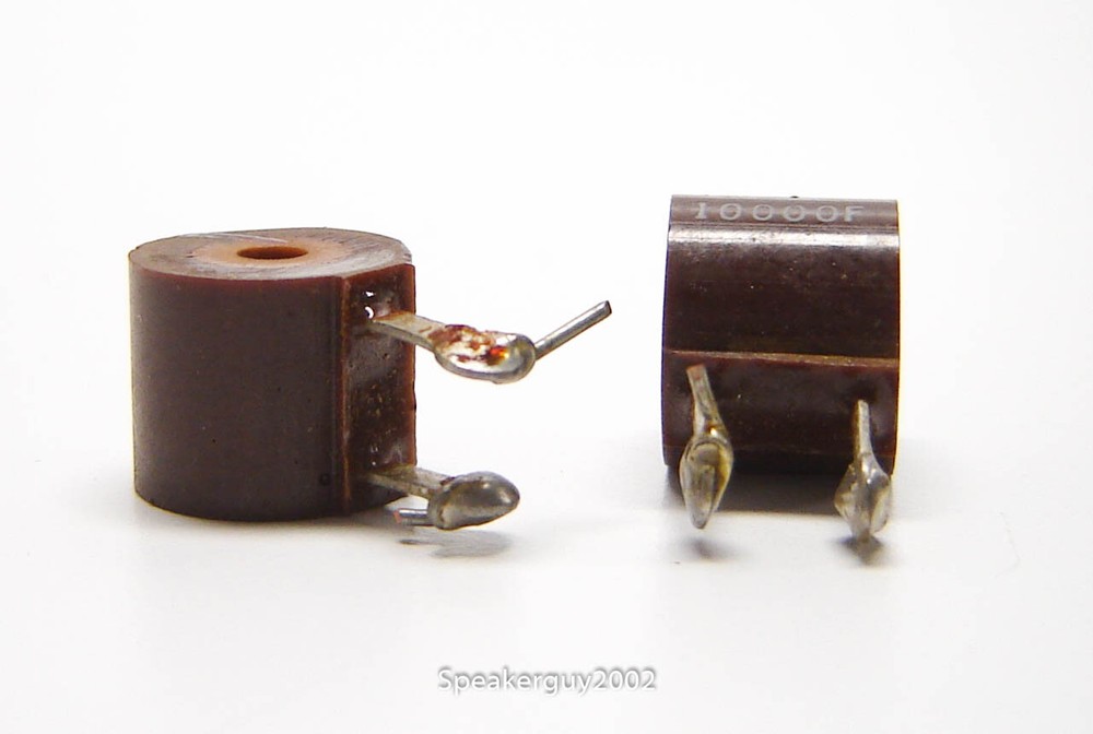 2 RPC Non-Inductive Wire-Wound Resistors / 1K Ohm -- RM