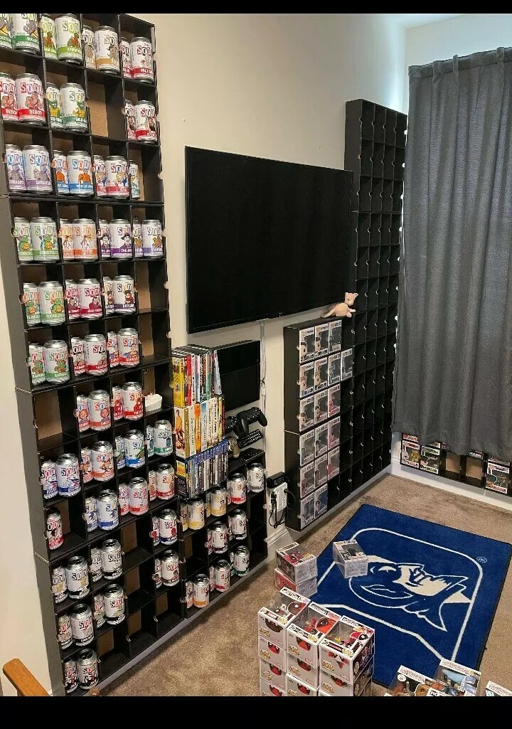 Funko Pop display case by Mk Kubbies TWO PACK... holds 24 Pops!