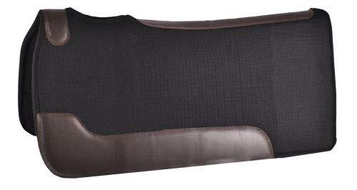 Showman 30" x 32" Black Felt Saddle Pad