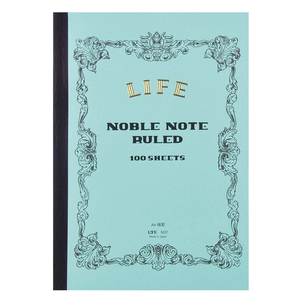 Life Notebook, Noble Notebook, Ruled, A4, N37