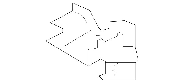 Genuine Ford Bracket AV6Z-63100A42-B