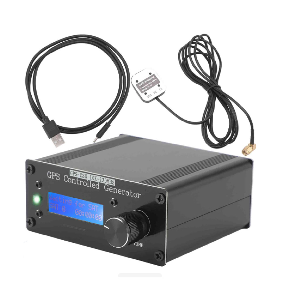 GPS - CSG 10K-220MHz VFO GPS Controlled Generator Taming Reference Signal Source