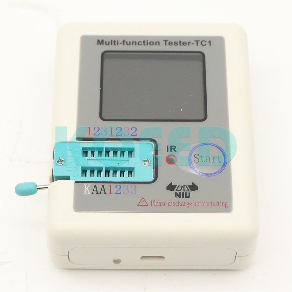 Multifunction Transistor Tester Diodes Full Color Graphics Display LCR - TC1