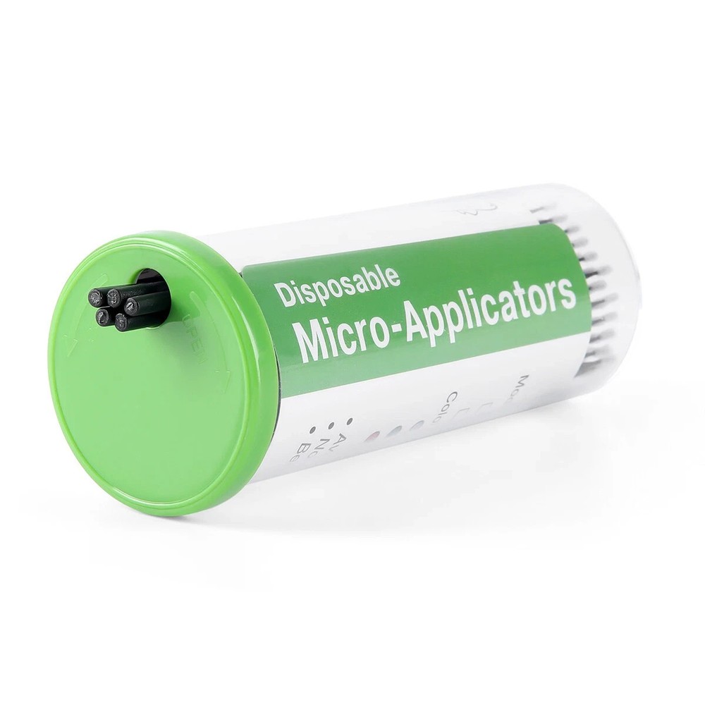 Multi Styles Disposable Dental Pollo Microbrush Applicators Brushes Bendable