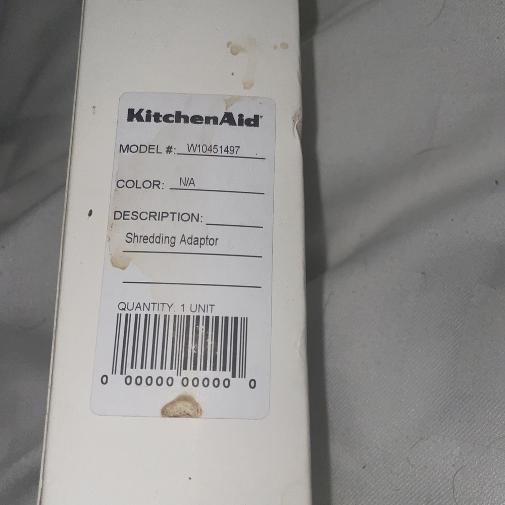 Kitchen Aid W10451497 - Blade Adapter Replacement Processor Shredding Adaptor