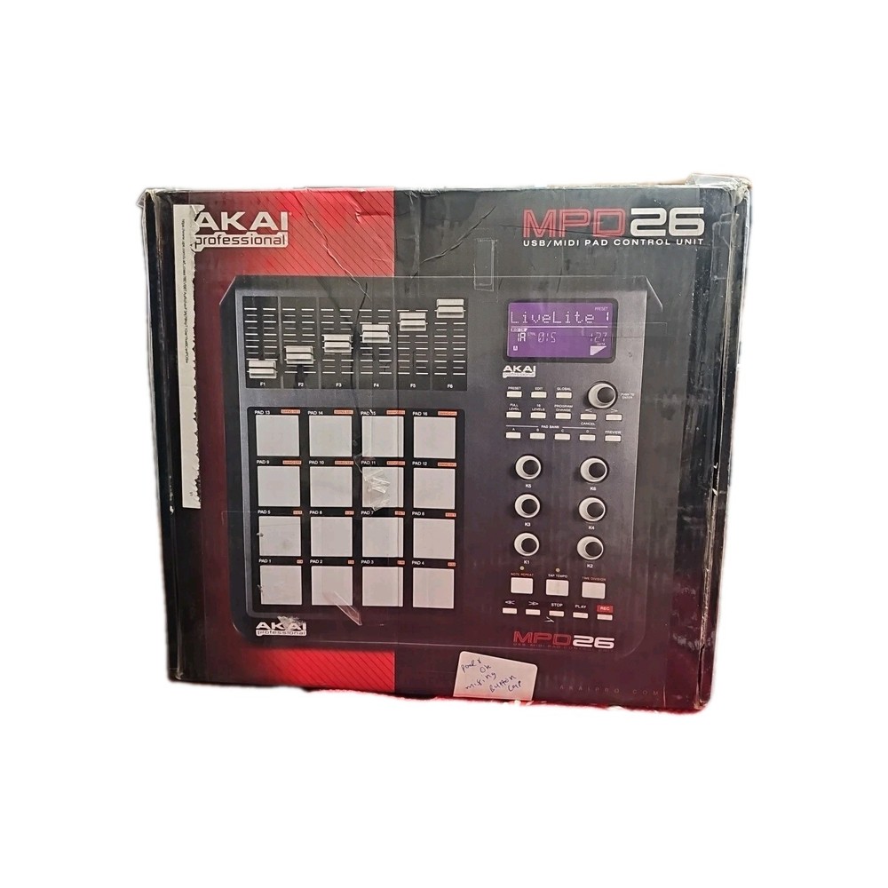 Akai Professional MPD26 USB/MIDI Pad Controller