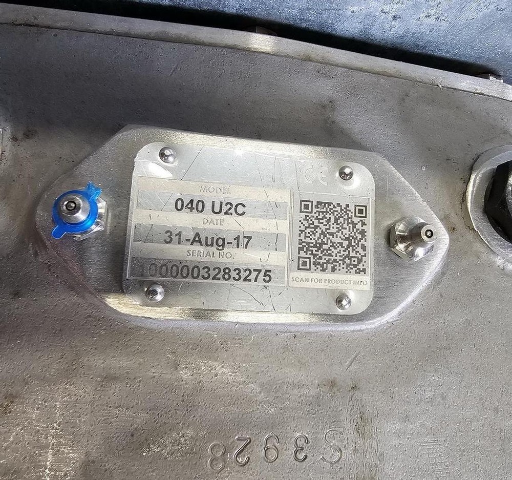 Used SPX Rotary Lobe Pump, Model 40-U2C