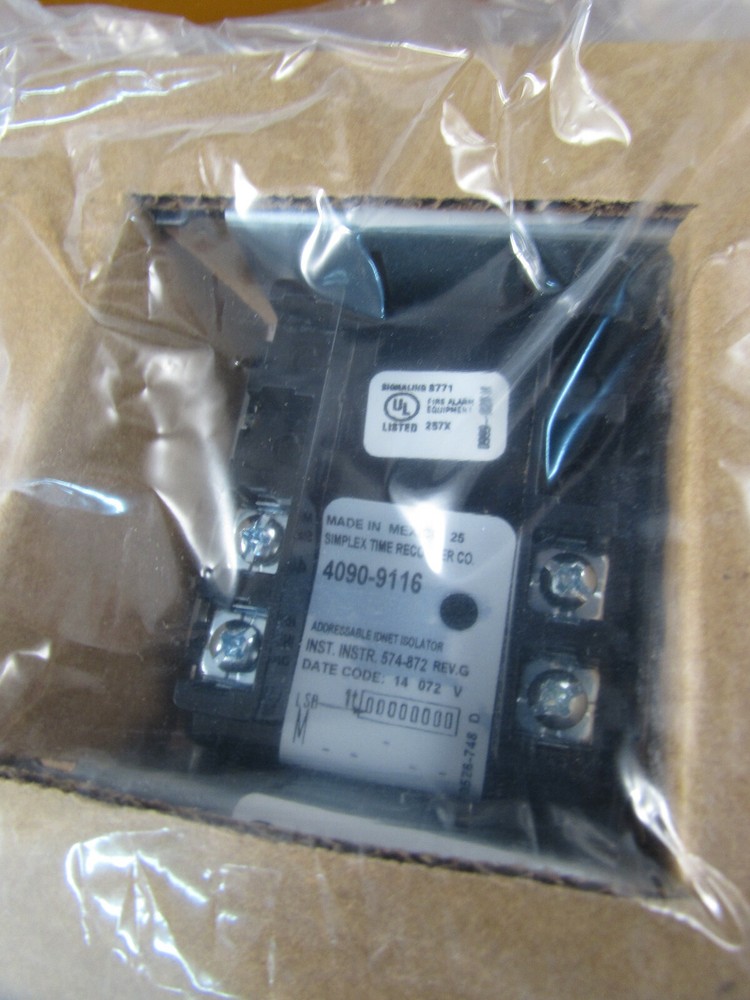 SIMPLEX ADDRESSABLE IDNET 2 ISOLATOR 0617994 - 4090-9116
