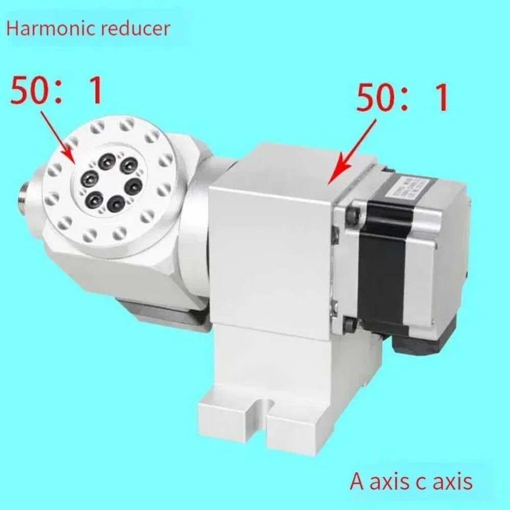 5-Axis CNC Indexing Head Indexing Head Indexing Table Harmonic Drive Gearbox