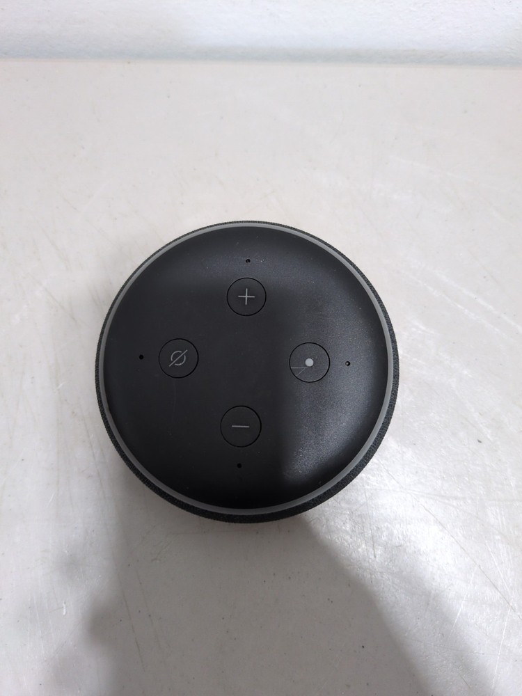 Amazon Echo Dot (3rd Generation) Smart Speaker with Alexa - Charcoal