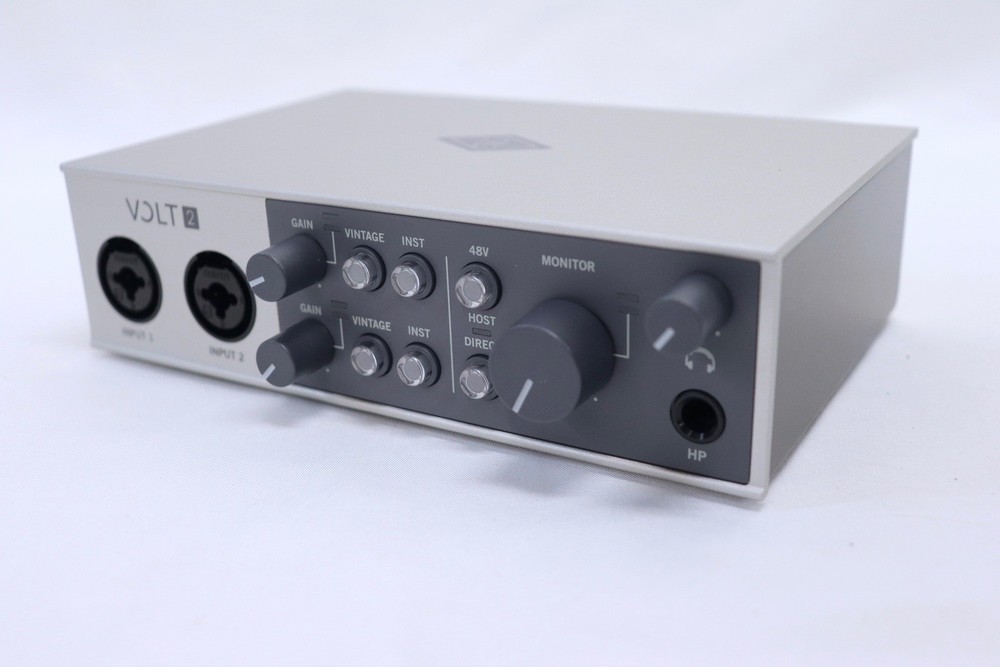 UNIVERSAL AUDIO Volt 2 USB Audio Interface Open Box Complete Tested
