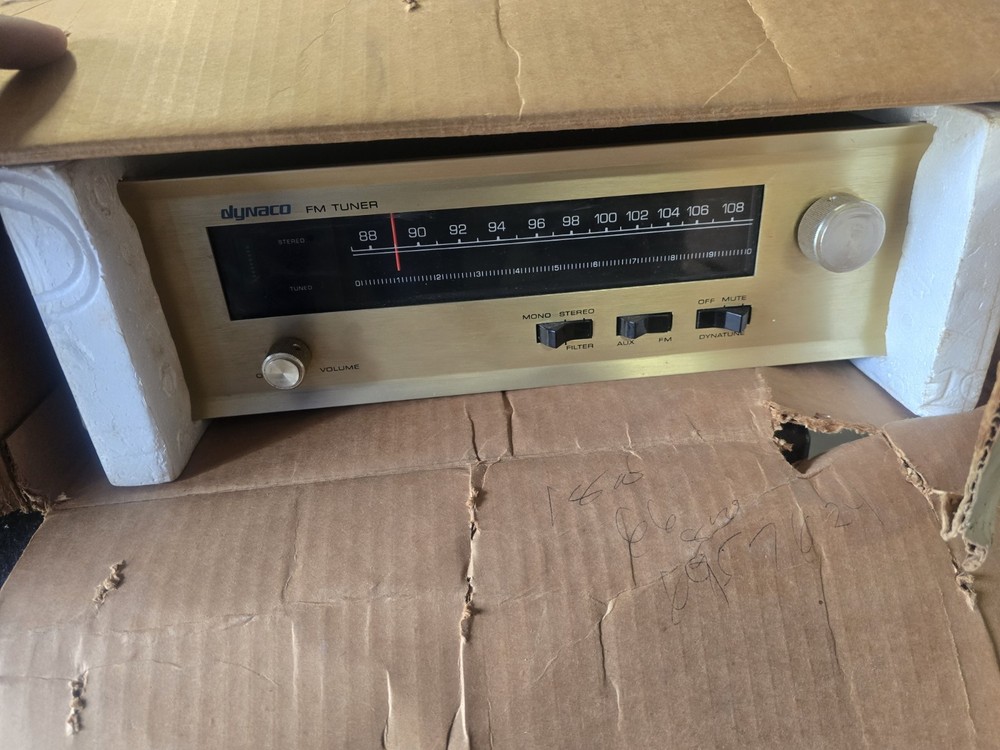 Dynaco FM5 In Orginal Box Tested Needs Repair