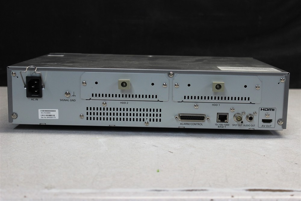 Panasonic Network Disk Recorder WJ-NV200K