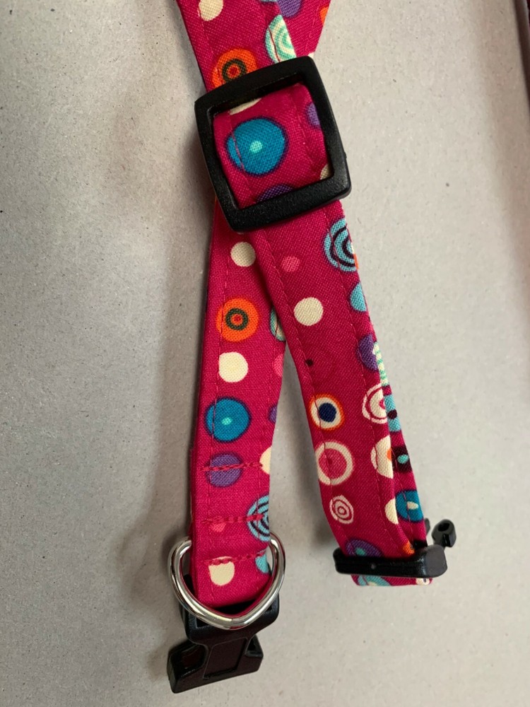 Chasin' Tail Dog Collars "Swirls & Dots" Multiple Sizes