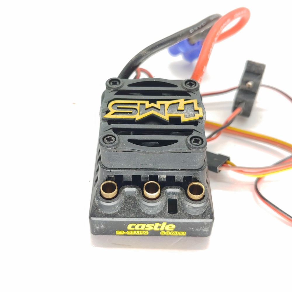 Castle Creations SW4 Sidewinder 4 WP Sensorless ESC / Speed Control Only EC3