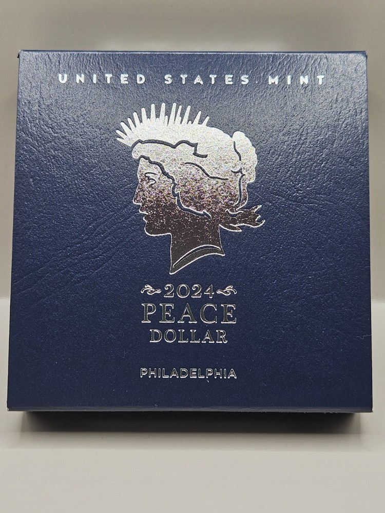 2024 Peace Silver Dollar - OGP Box & COA (24XH)