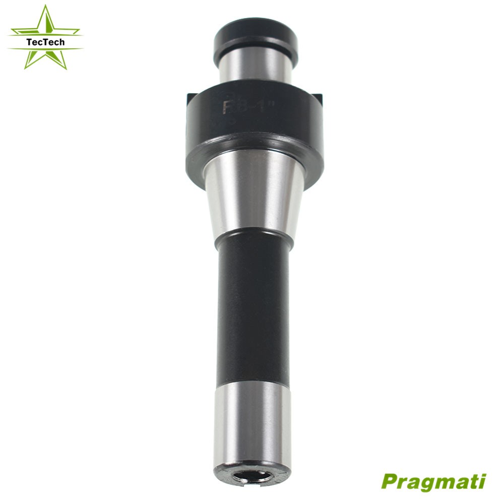 R8 1In Shank Shell Milling Arbor Adapter Holder Hardened For Machine
