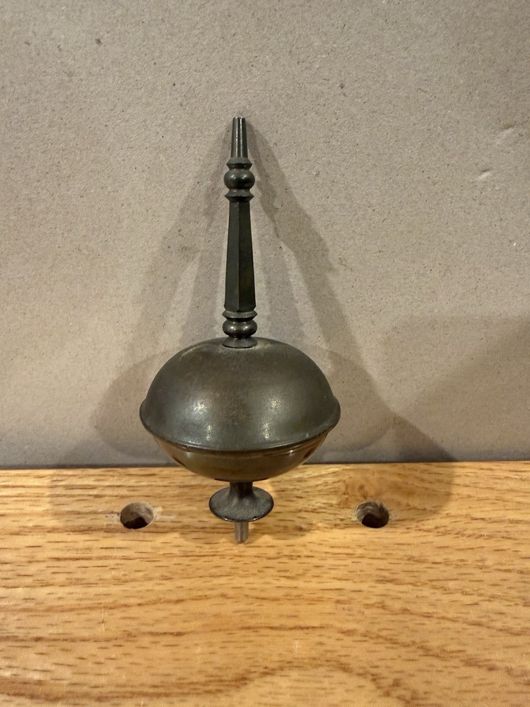 ANTIQUE/VINTAGE CLOCK SOLID BRASS TOP FINIAL