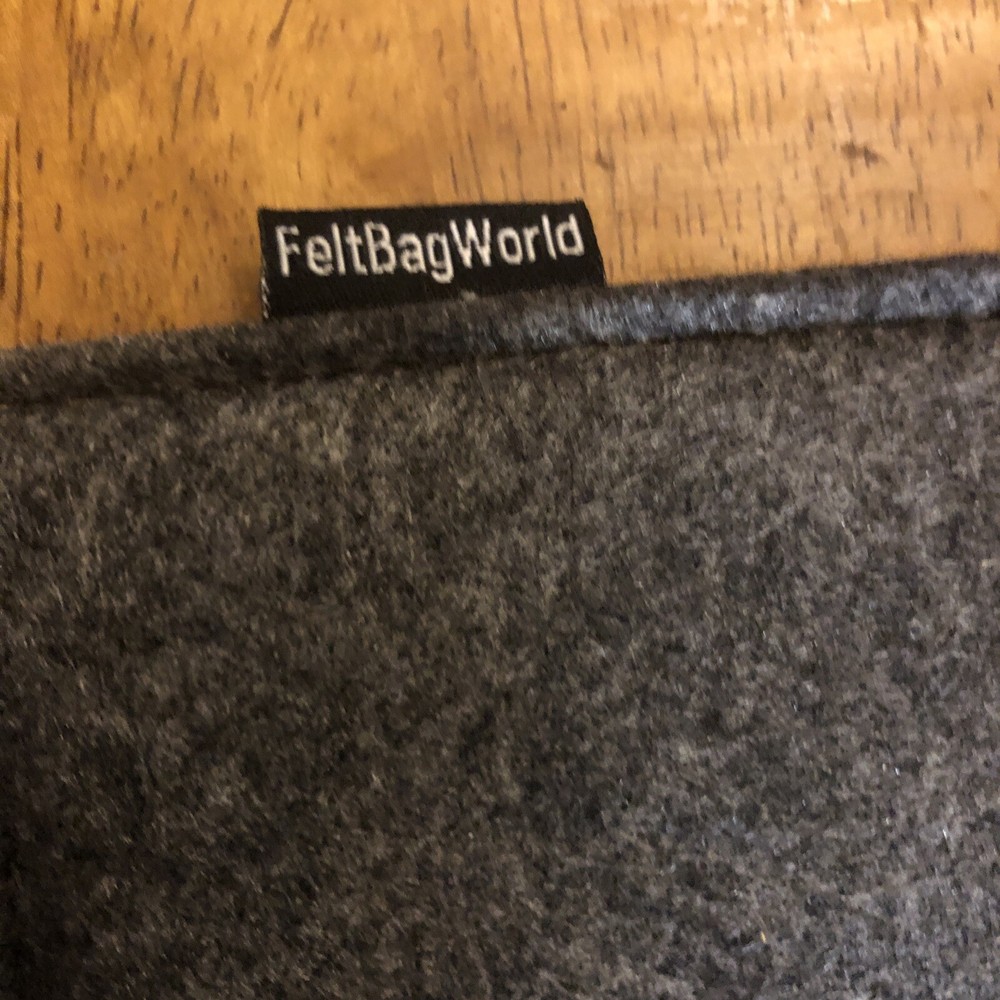 FeltBagWorld - Unique Custom Large Felt Document Folder First Class 21” x 16”