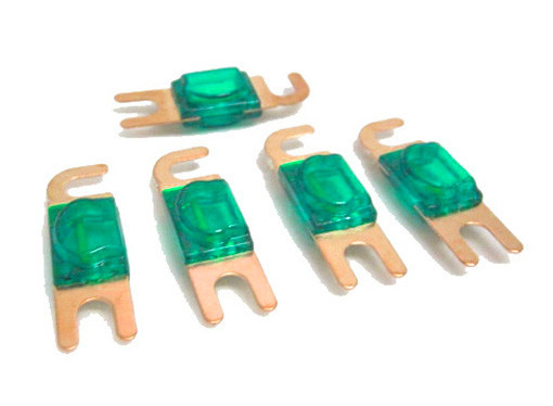 5 PACK MINI ANL Fuses 30 AMP Green