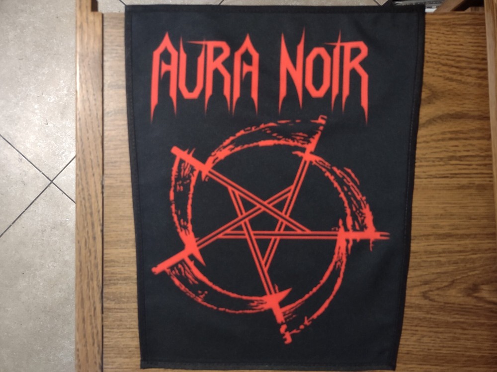 AURA NOIR, SEW ON SUBLIMATED LARGE BACK PATCH