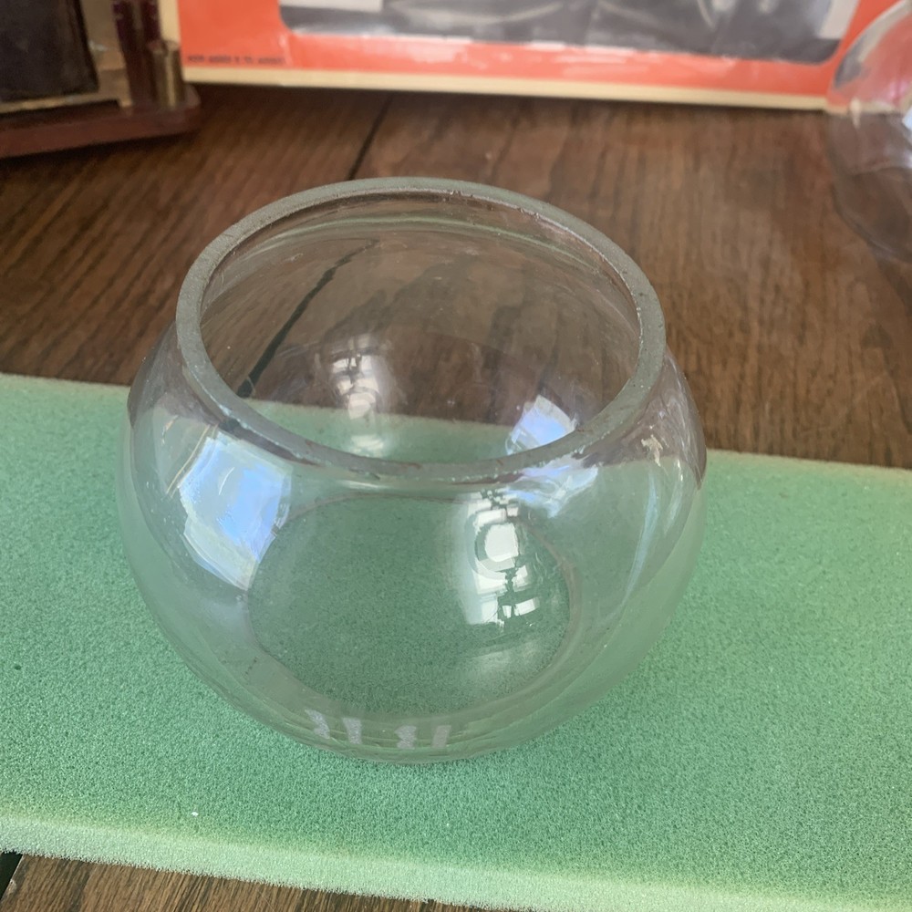 Burlington Route Railroad Lantern Globe