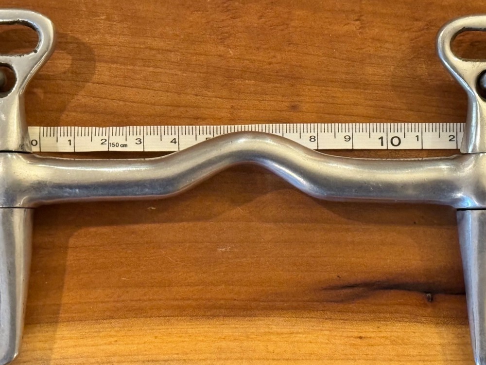 Ported Kimberwick Horse Bit with curb chain