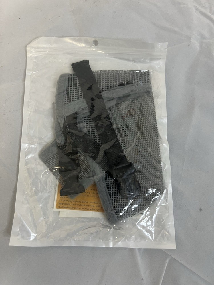 Dog Muzzle Size Large Mesh New