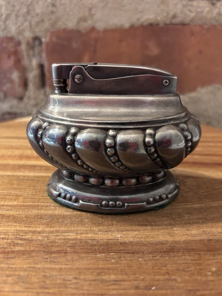 Vintage Lighter Ronson Crown Table MCM Mod