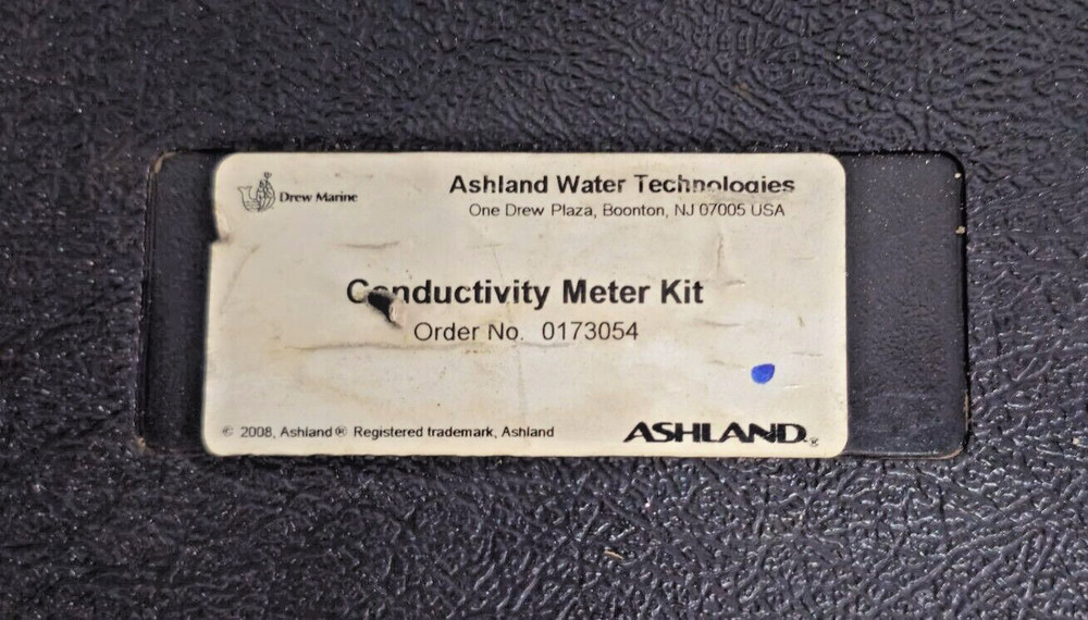 ASHLAND WATER TECHNOLOGIES CONDUCTIVITY METER KIT