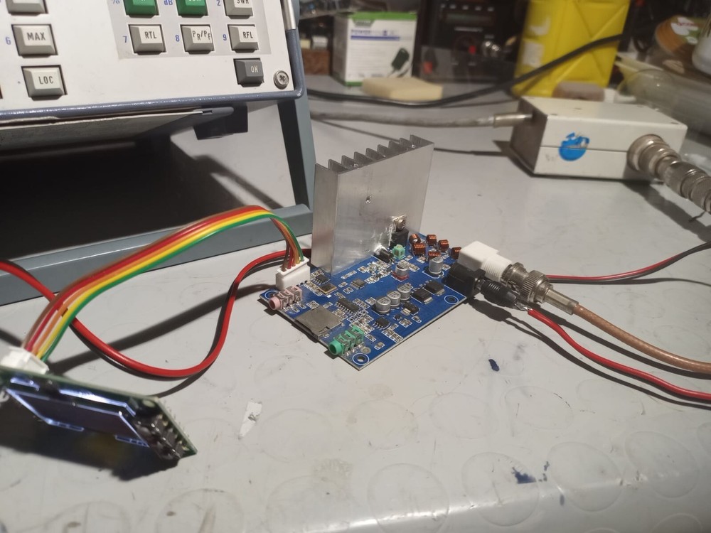 Transmitter Card Broadcast Professional FM 88 - 108 Mhz - Wide Band - 6w