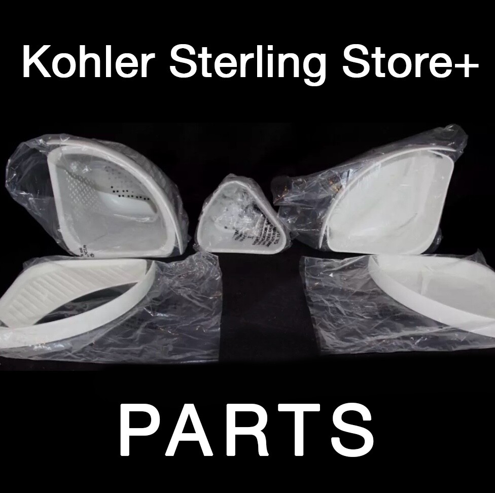 Sterling Store+ Bath/Shower System Family Wall Mounted Replacement Accessories