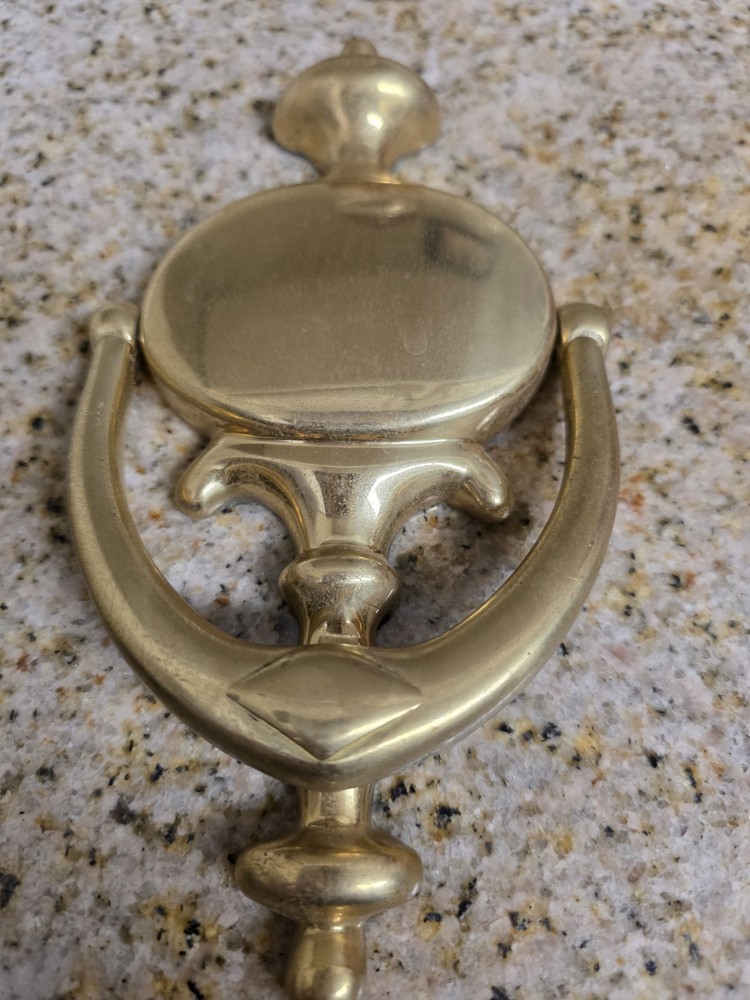 Large Baldwin Imperial Brass Door Knocker Solid Brass