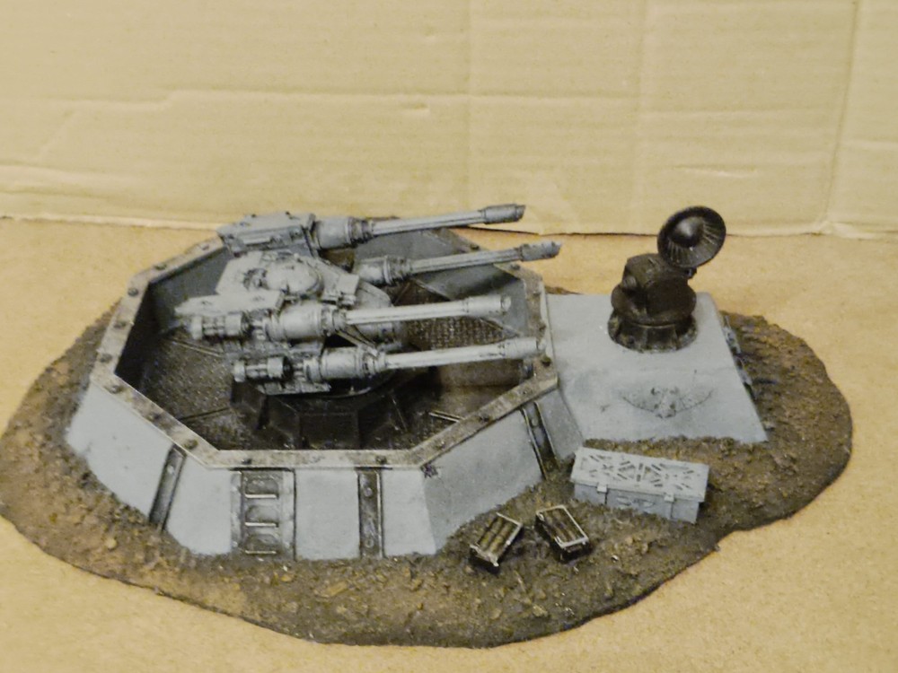 Forgeworld Hydra Emplacement - Extremely Rare Resin Piece