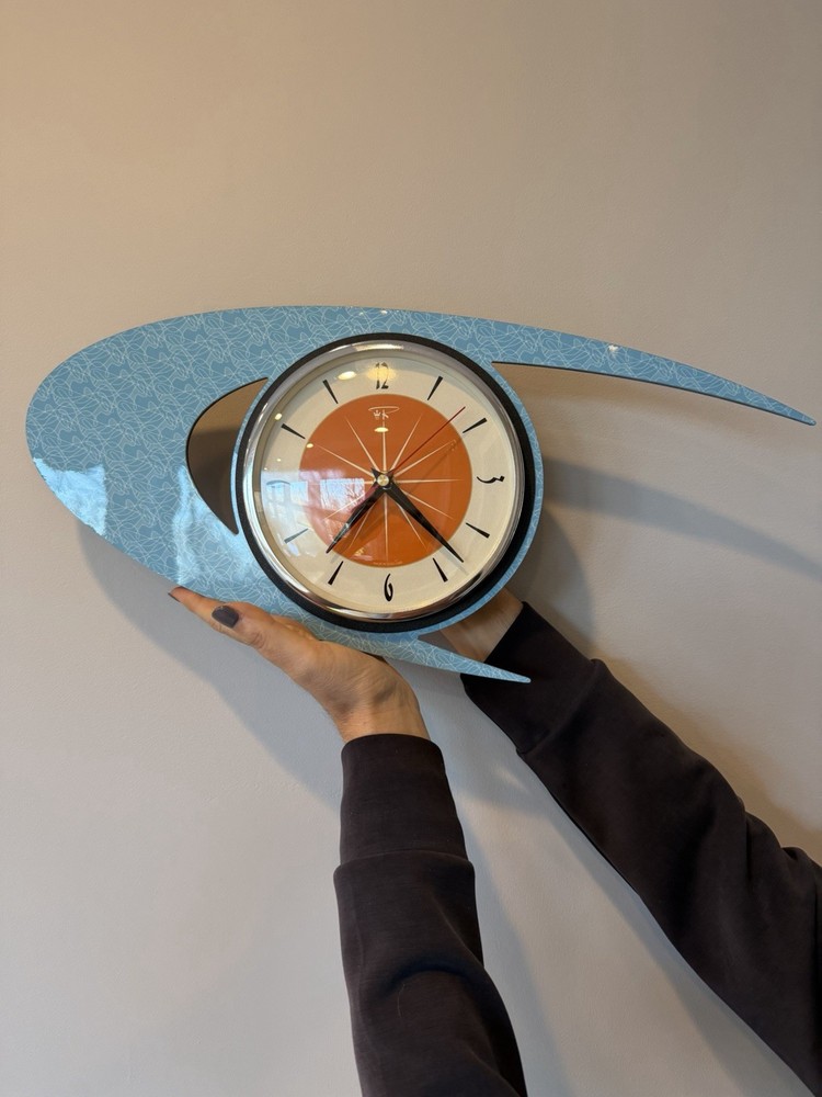 Mid Century Reproduction Cool Clock Wall Clock