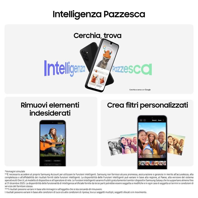 Samsung Galaxy A26 5G, Smartphone with Smart Functions, Super AMOLE Display