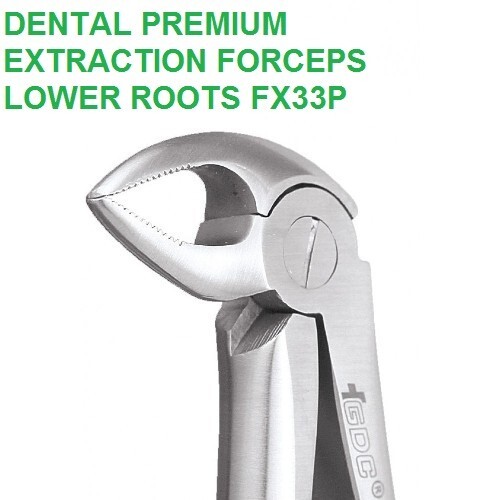 DENTAL INSTRUMENT PREMIUM EXTRACTION FORCEPS LOWER ROOTS FX33P Professional Comp