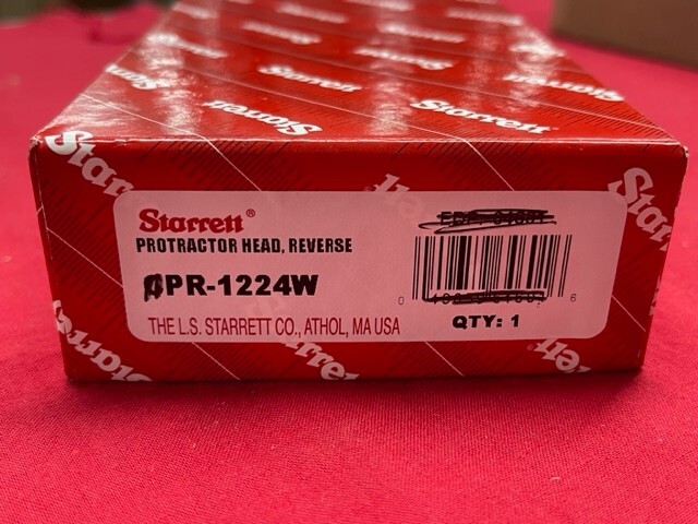 Starrett PR-1224W Protractor Head for Combination Squares & Protractors
